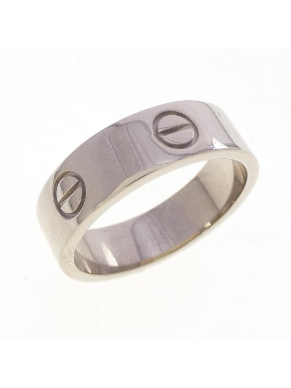 Cartier Love Ring White Gold